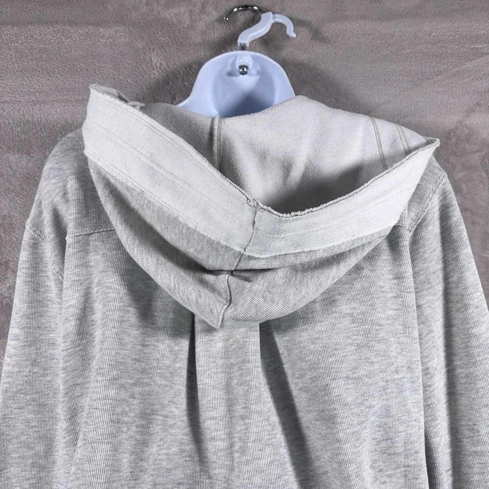 Free People Sydney Zip Hoodie Womens XS Gray Full Zip Hooded Sweatshirt Casual